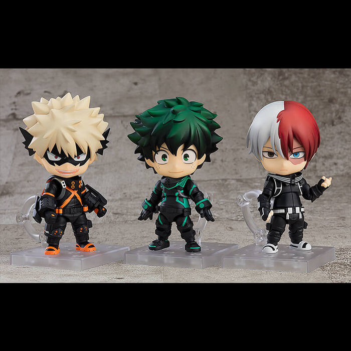 MY HERO ACADEMIA - FIGURINE NENDOROID FULL SET STEALTH SUIT VER. THE MOVIE WORLD HEROES MISSION JAPANDCO 1c