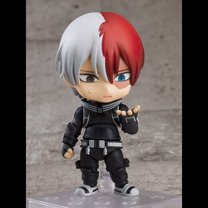 MY HERO ACADEMIA - FIGURINE NENDOROID SHOTO TODOROKI STEALTH SUIT VER. THE MOVIE WORLD HEROES MISSION JAPANDCO 3c