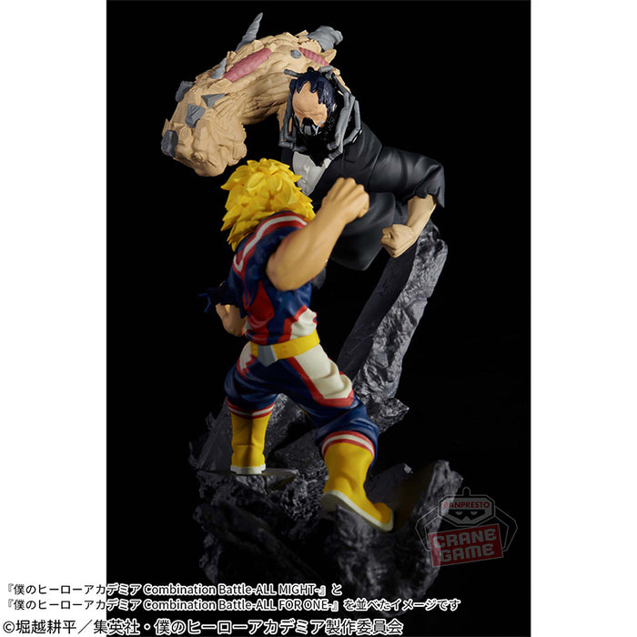 MY HERO ACADEMIA - FIGURINES ALL MIGHT & ALL FOR ONE COMBINATION BATTLE JAPANDCO 2