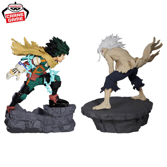 MY HERO ACADEMIA - FIGURINES IZUKU MIDORIYA & TOMURA SHIGARAKI (FINAL CHAPTER) COMBINATION BATTLE JAPANDCO 2