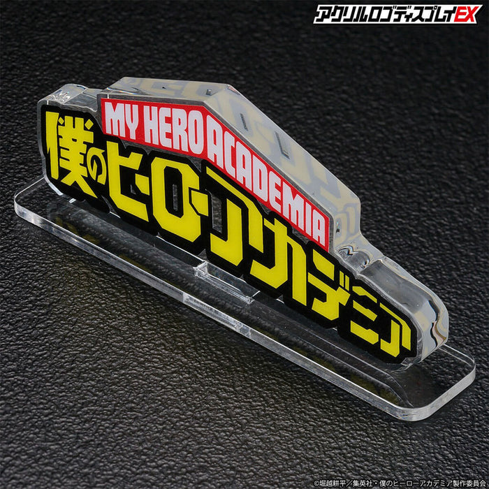 MY HERO ACADEMIA - ACRYLIC LOGO DISPLAY EX MY HERO ACADEMIA LARGE SIZE