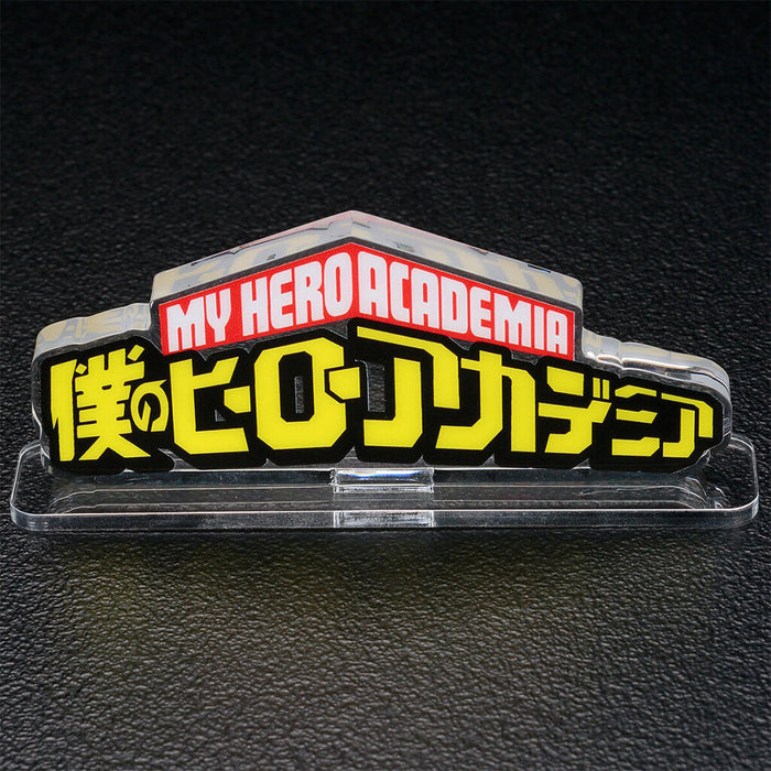MY HERO ACADEMIA - ACRYLIC LOGO DISPLAY EX MY HERO ACADEMIA LARGE SIZE