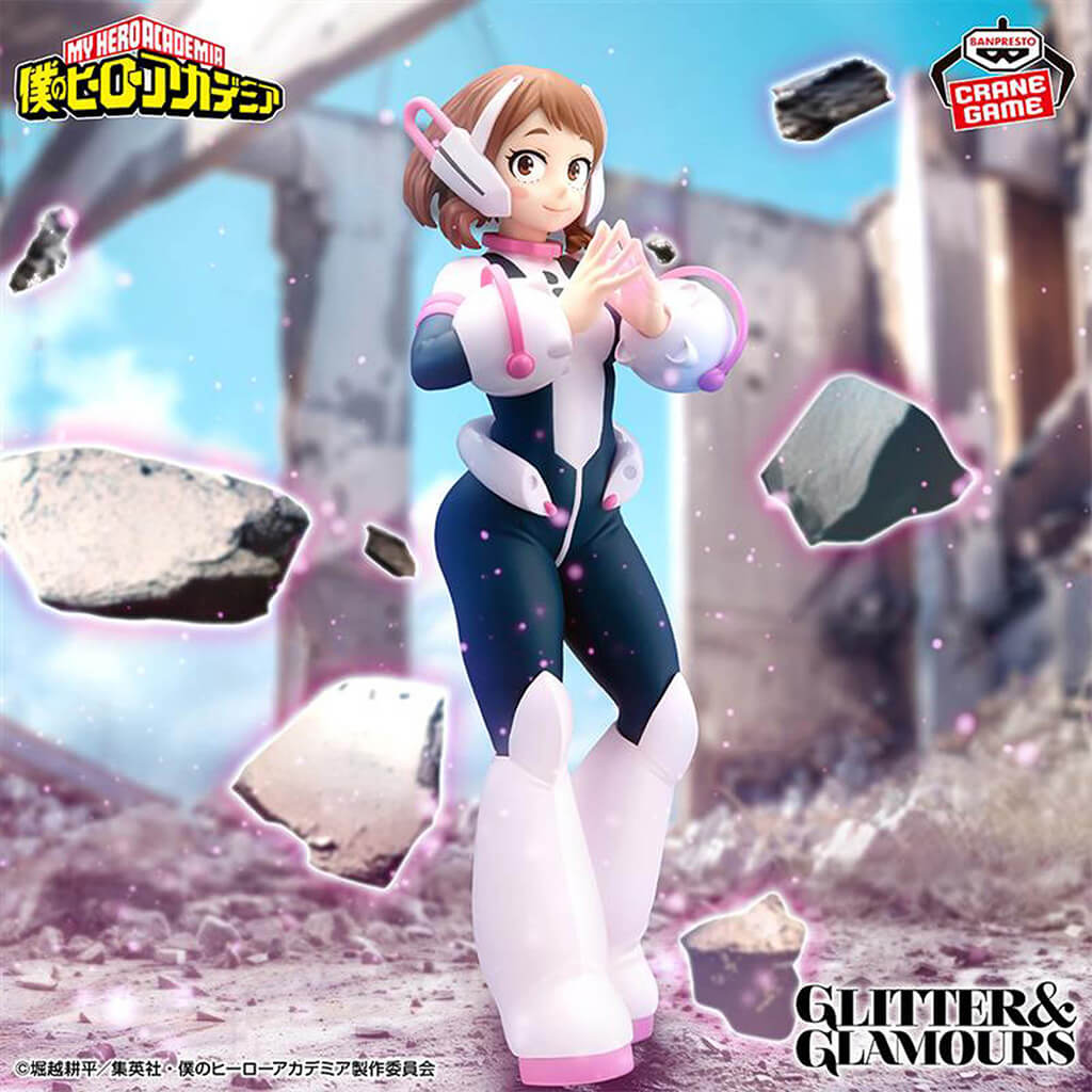 MY HERO ACADEMIA - FIGURA OCHACO URARAKA GLITTER & GLAMOURS