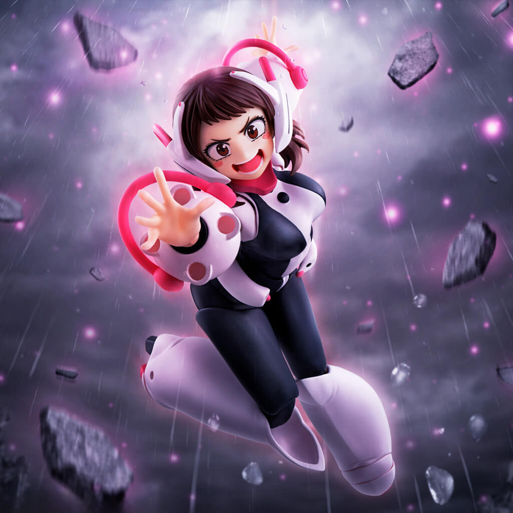 MY HERO ACADEMIA - FIGURA OCHACO URARAKA SH FIGUARTS