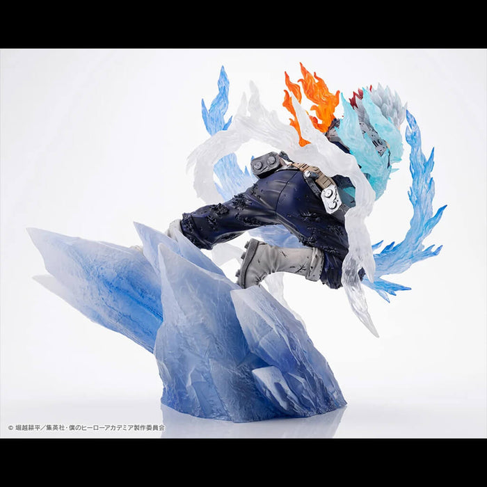 MY HERO ACADEMIA - FIGURINE SHOTO TODOROKI COLD FLAME WHITE BLADE VER. ARTFXJ