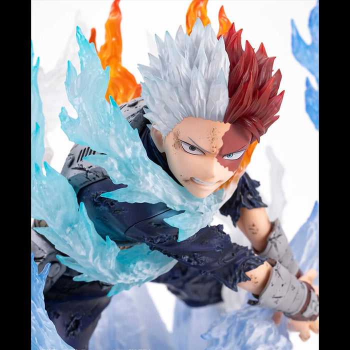 MY HERO ACADEMIA - FIGURINE SHOTO TODOROKI COLD FLAME WHITE BLADE VER. ARTFXJ