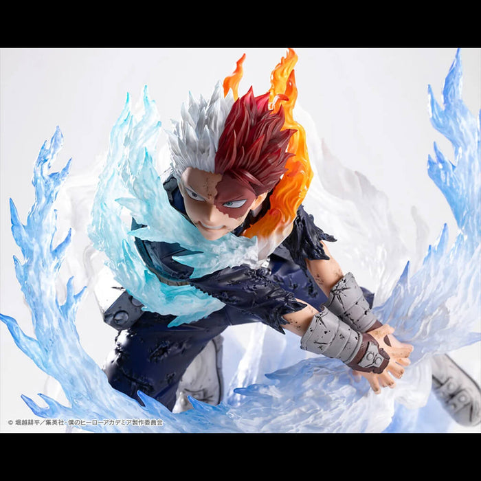 MY HERO ACADEMIA - FIGURINE SHOTO TODOROKI COLD FLAME WHITE BLADE VER. ARTFXJ
