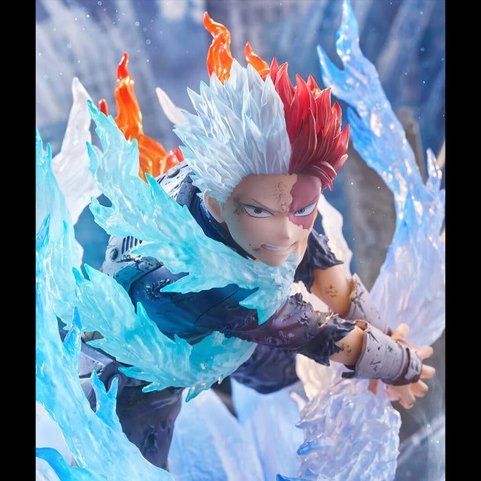 MY HERO ACADEMIA - FIGURINE SHOTO TODOROKI COLD FLAME WHITE BLADE VER. ARTFXJ