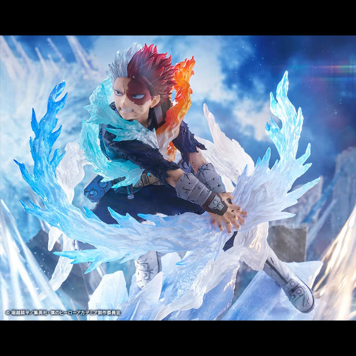 MY HERO ACADEMIA - FIGURINE SHOTO TODOROKI COLD FLAME WHITE BLADE VER. ARTFXJ