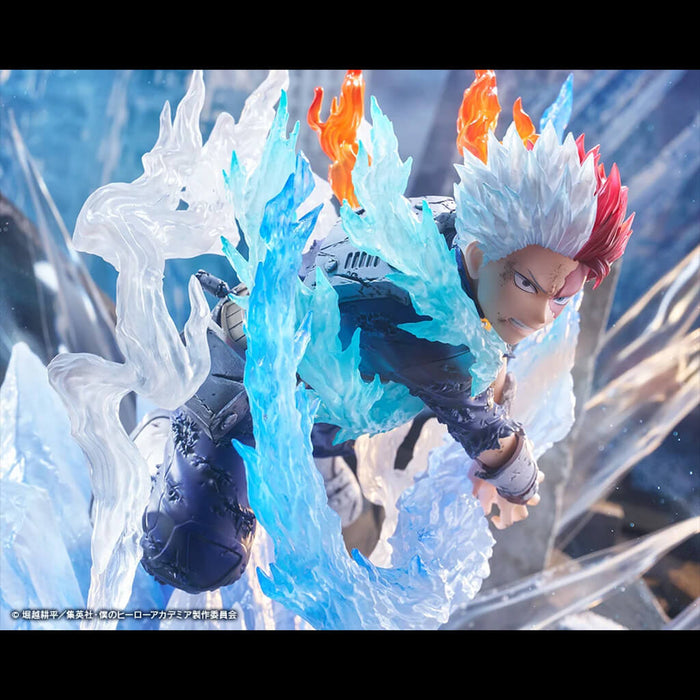 MY HERO ACADEMIA - FIGURINE SHOTO TODOROKI COLD FLAME WHITE BLADE VER. ARTFXJ