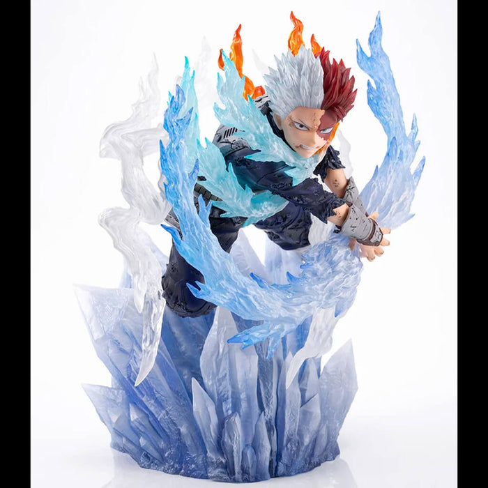 MY HERO ACADEMIA - FIGURINE SHOTO TODOROKI COLD FLAME WHITE BLADE VER. ARTFXJ