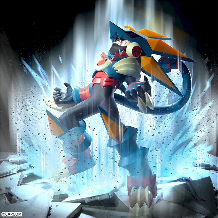 Mega Man Battle Network - Figurine Mega Man Gregar Beast Luminasta