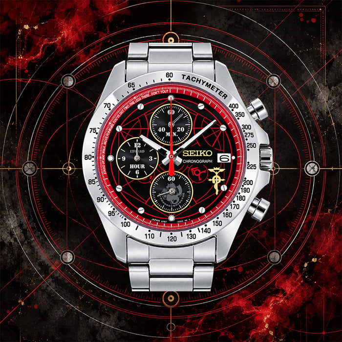 Reloj Seiko x Fullmetal Alchemist Brotherhood (Edward Elric Model) Japan Exclusive