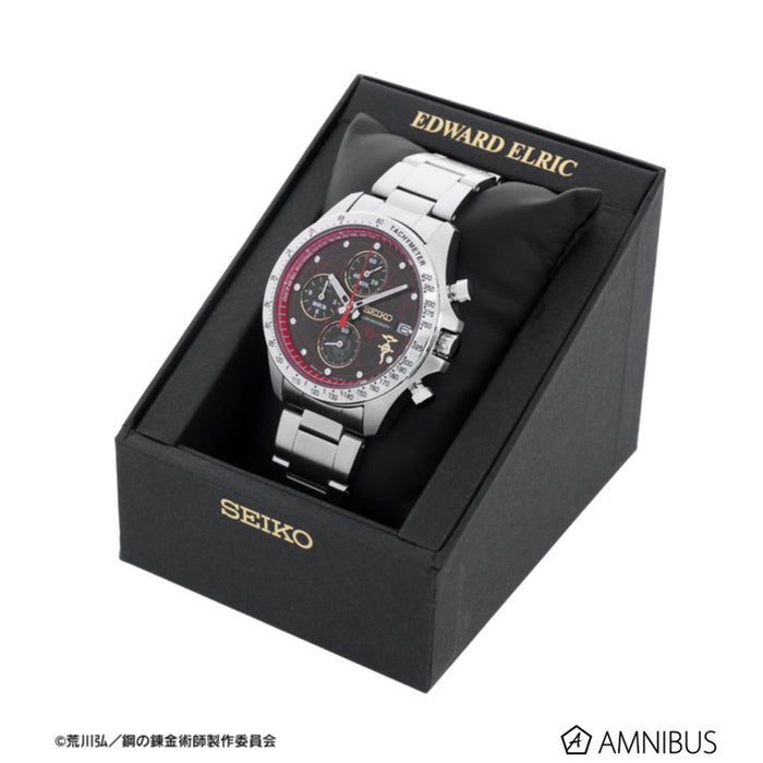 Reloj Seiko x Fullmetal Alchemist Brotherhood (Edward Elric Model) Japan Exclusive