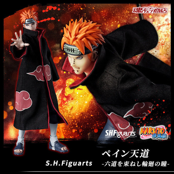 NARUTO SHIPPUDEN - FIGURINE PAIN THE EYE OF REINCARNATION THAT UNITES THE SIX PATHS SH FIGUARTS