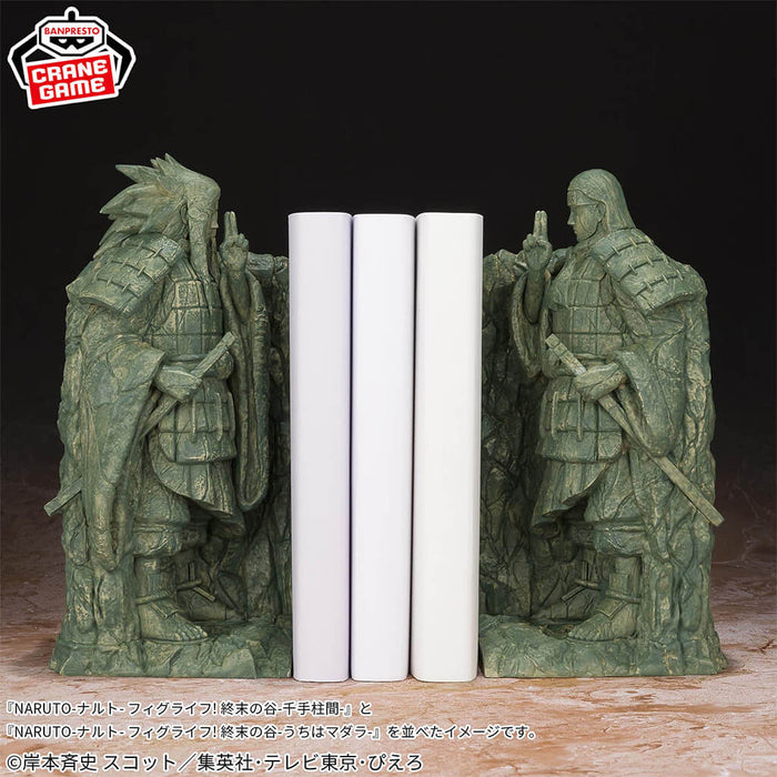 NARUTO - FIGURINES UCHIHA MADARA & SENJU HASHIRAMA THE VALLEY OF THE END FIG LIFE