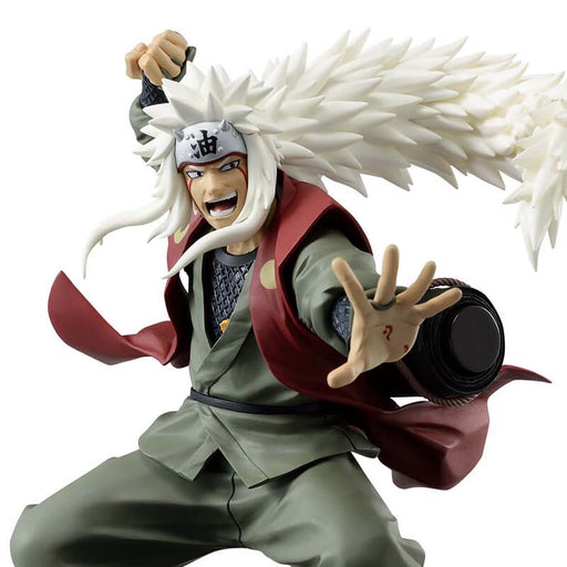 NARUTO SHIPPUDEN - FIGURINE JIRAYA SCULPTED NINJA WORLD WAR BFC JAPANDCO 2