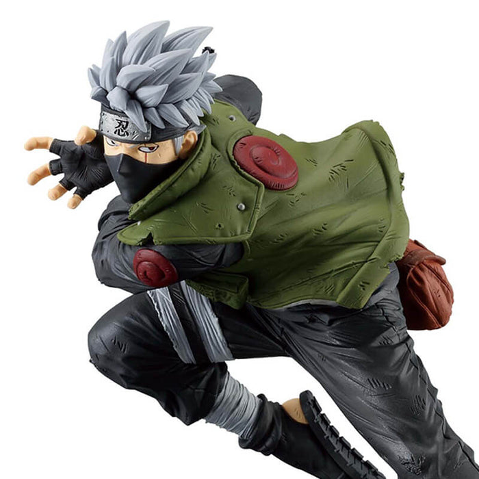 NARUTO SHIPPUDEN - FIGURINE KAKASHI HATAKE SCULPTED NINJA WORLD WAR BFC JAPANDCO 2