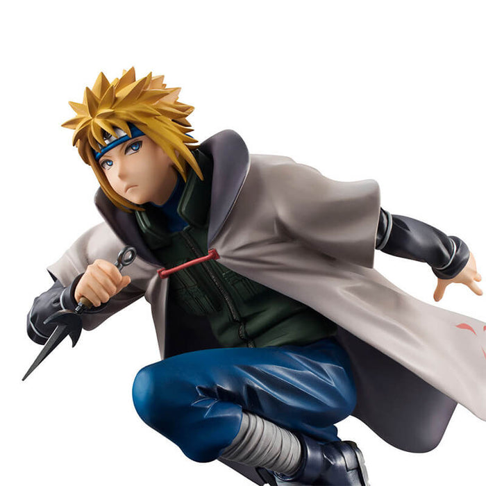 NARUTO SHIPPUDEN - FIGURINE MINATO NAMIKAZE FOURTH HOKAGE GEM SERIES JAPANDCO 2c