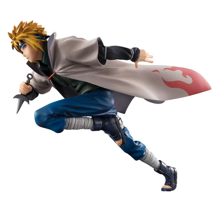 NARUTO SHIPPUDEN - FIGURINE MINATO NAMIKAZE FOURTH HOKAGE GEM SERIES JAPANDCO 4c