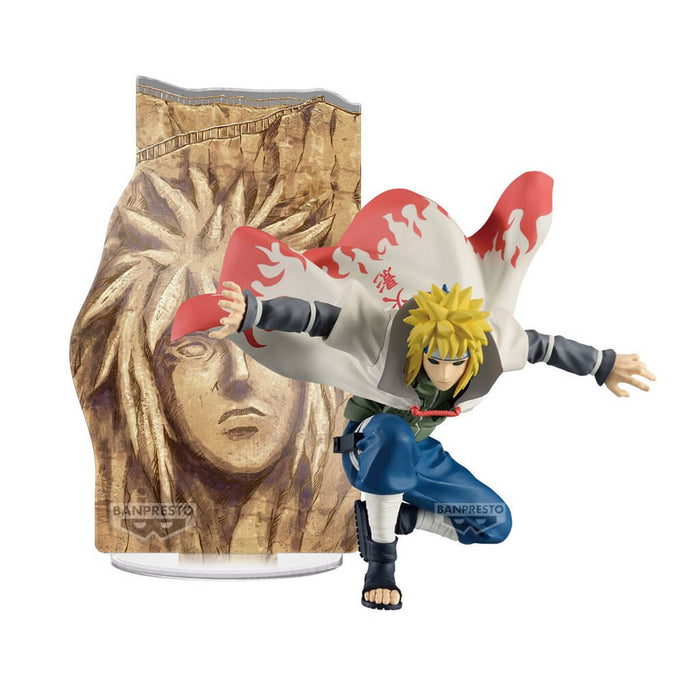 NARUTO SHIPPUDEN - FIGURINE MINATO NAMIKAZE (THE STRONGEST SOLDIER) PANEL SPECTACLE JAPANDCO 2