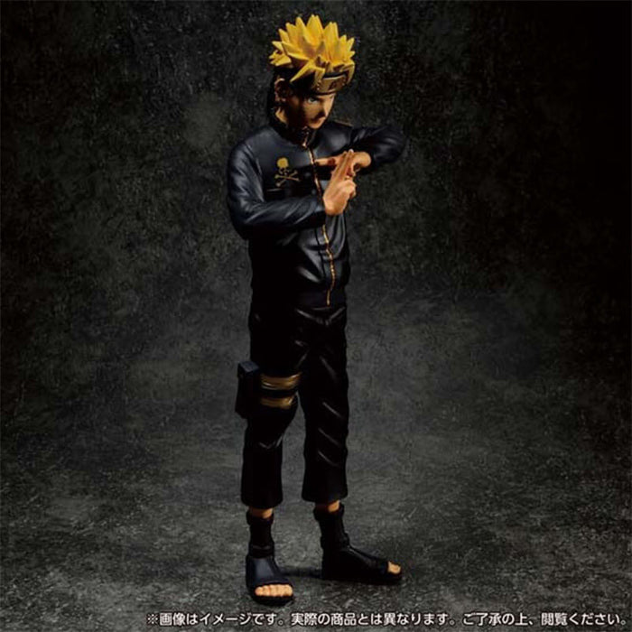 NARUTO SHIPPUDEN &#8211; FIGURINE NARUTO UZUMAKI BLACK VER. MASTERMIND JAPAN GRANDISTA JAPANDCO 5