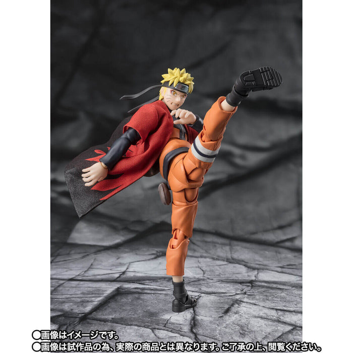 NARUTO SHIPPUDEN &#8211; FIGURINE NARUTO UZUMAKI SAGE MODE SH FIGUARTS JAPANDCO 4