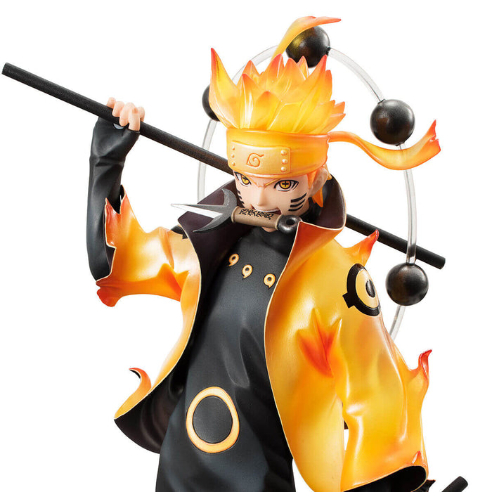 NARUTO SHIPPUDEN - FIGURINE NARUTO UZUMAKI (SIX PATHS SAGE MODE) 15th ANNIVERSARY GEM SERIES JAPANDCO 10