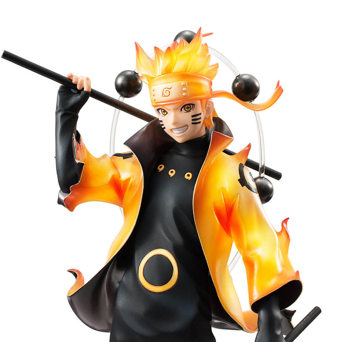 NARUTO SHIPPUDEN - FIGURINE NARUTO UZUMAKI (SIX PATHS SAGE MODE) 15th ANNIVERSARY GEM SERIES JAPANDCO 2