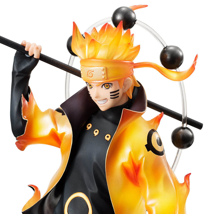 NARUTO SHIPPUDEN - FIGURINE NARUTO UZUMAKI (SIX PATHS SAGE MODE) 15th ANNIVERSARY GEM SERIES JAPANDCO 6