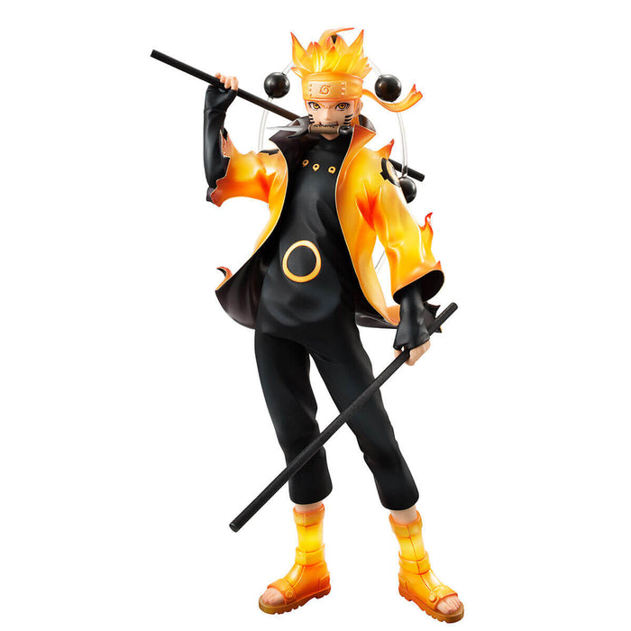 NARUTO SHIPPUDEN - FIGURINE NARUTO UZUMAKI (SIX PATHS SAGE MODE) 15th ANNIVERSARY GEM SERIES JAPANDCO 9