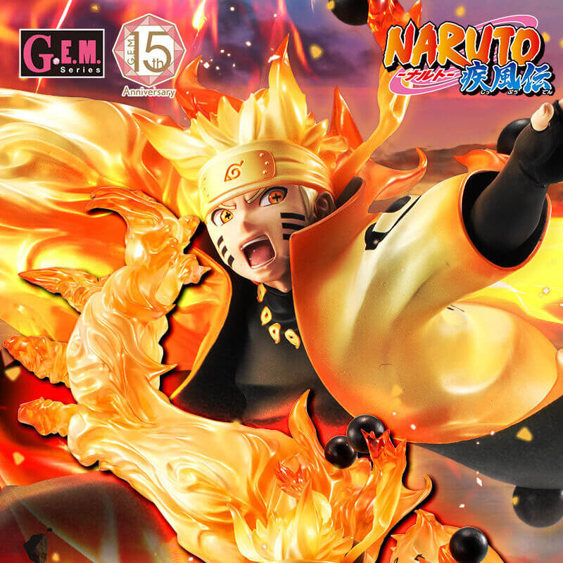 NARUTO SHIPPUDEN - NARUTO UZUMAKI FIGURE SIX PATHS SAGE MODE