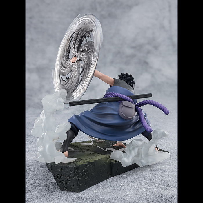 NARUTO SHIPPUDEN &#8211; FIGURINE SASUKE UCHIHA LIGHT AND DARKNESS OF THE MANGEKYO SHARINGAN EXTRA BATTLE FIGUARTS ZERO JAPANDCO 3