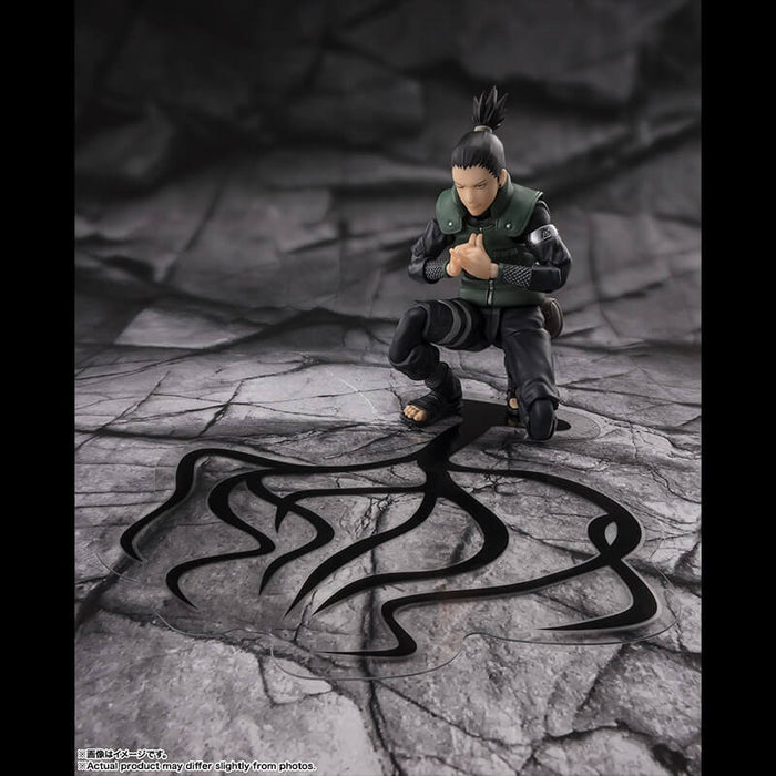 NARUTO SHIPPUDEN - FIGURINE SHIKAMARU NARA (BRILLIANT STRATEGIST) SH FIGUARTS JAPANDCO 6