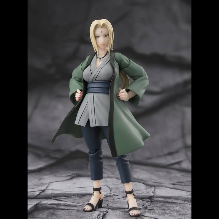 NARUTO SHIPPUDEN - FIGURINE TSUNADE (NINJA OF THE GREAT MASTERS) SH FIGUARTS JAPANDCO 3