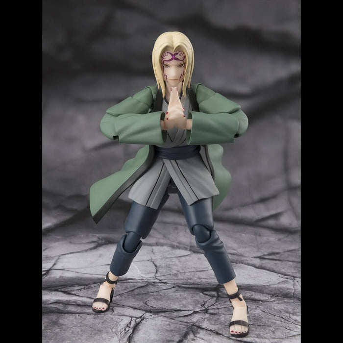 NARUTO SHIPPUDEN - FIGURINE TSUNADE (NINJA OF THE GREAT MASTERS) SH FIGUARTS JAPANDCO 5