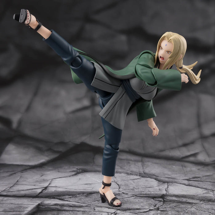 NARUTO SHIPPUDEN - FIGURINE TSUNADE (NINJA OF THE GREAT MASTERS) SH FIGUARTS JAPANDCO 6