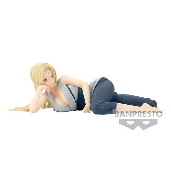 NARUTO SHIPPUDEN - FIGURINE TSUNADE RELAX TIME JAPANDCO 3c