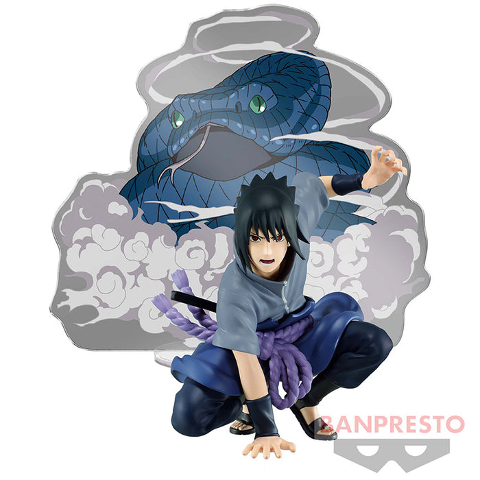 NARUTO SHIPPUDEN - FIGURINE UCHIHA SASUKE PANEL SPECTACLE JAPANDCO 1