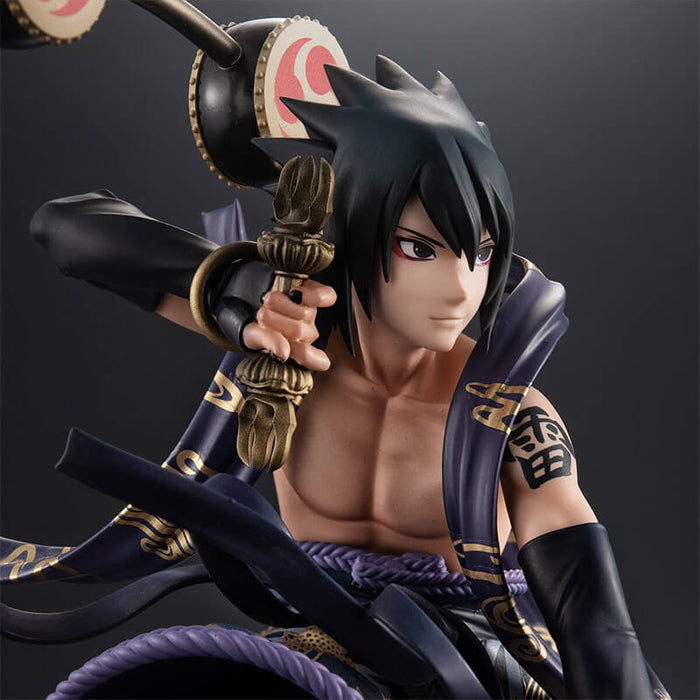 NARUTO SHIPPUDEN - FIGURINE UCHIHA SASUKE RAIJIN PRECIOUS G.E.M. SERIES JAPANDCO 8c