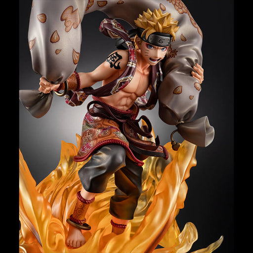 NARUTO SHIPPUDEN - FIGURINE UZUMAKI NARUTO FUJIN PRECIOUS G.E.M. SERIES JAPANDCO 2c