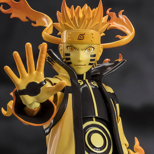 NARUTO SHIPPUDEN - FIGURINE UZUMAKI NARUTO KURAMA LINK MODE SH FIGUARTS JAPANDCO 2c