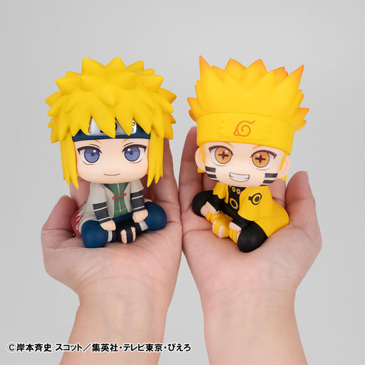 NARUTO SHIPPUDEN - FIGURINES NARUTO UZUMAKI (SAGE MODE) & MINATO NAMIKAZE LIMITED EDITION LOOK UP JAPANDCO 2