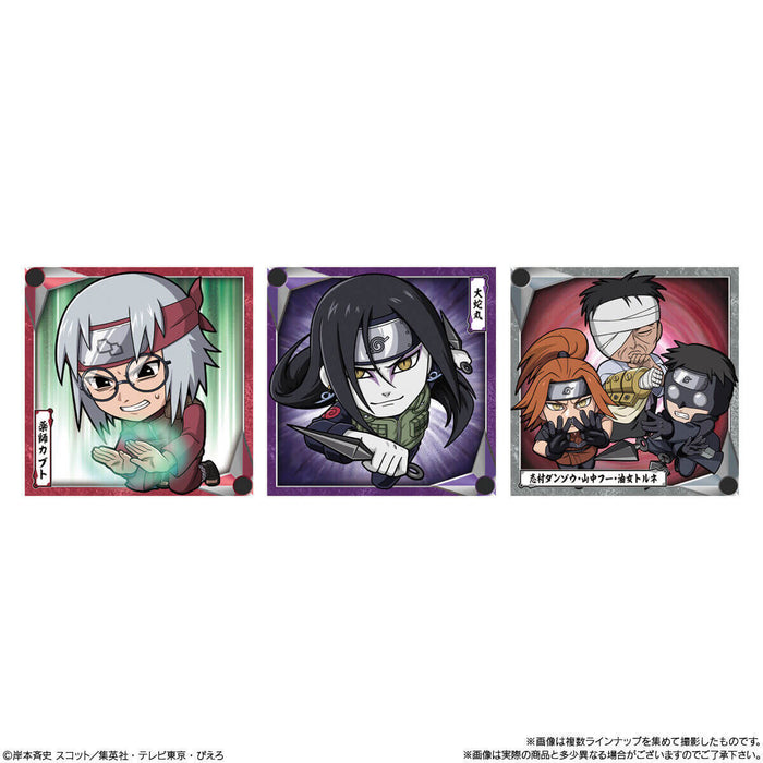 NARUTO SHIPPUDEN - NIFORMATION NINJA WORLD SEAL WAFER VOL.3 (20 PCS) JAPANDCO 2