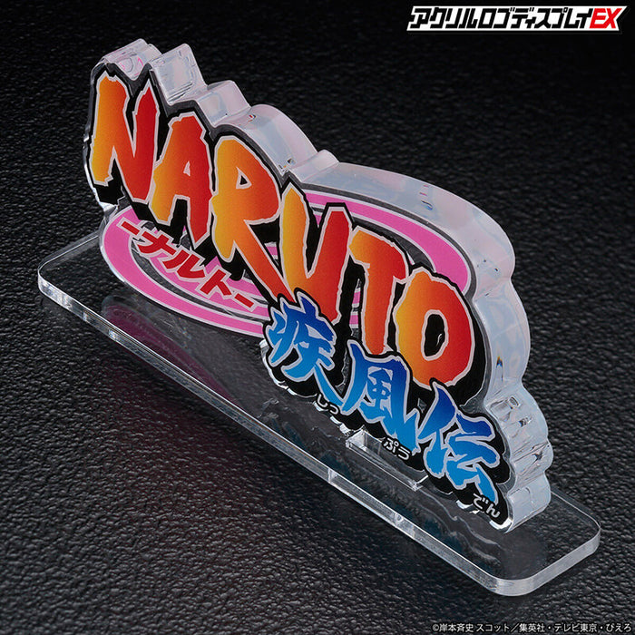 NARUTO SHIPPUDEN &#8211; PRESENTOIR ACRYLIQUE LOGO DISPLAY EX NARUTO SHIPPUDEN JAPANDCO 2c