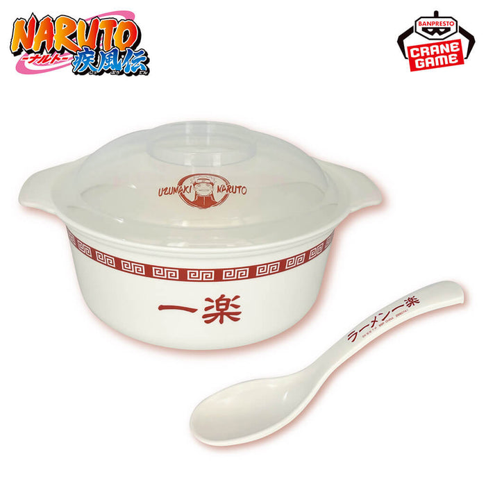 NARUTO SHIPPUDEN - EASY MICROWAVE RAMEN COOKING POT & SPOON SET