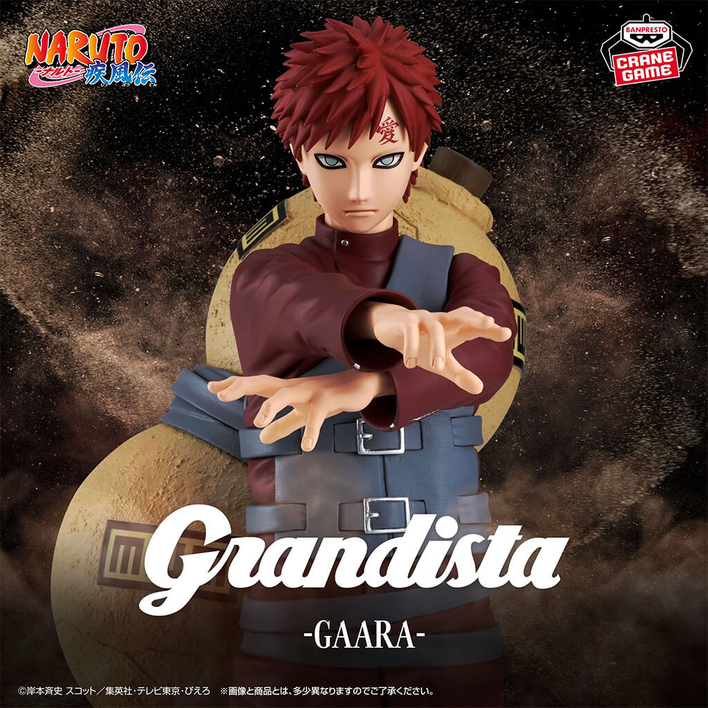 NARUTO SHIPPUDEN - FIGURA GAARA GRANDISTA