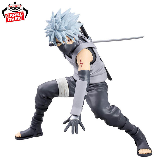 NARUTO SHIPPUDEN - FIGURA HATAKE KAKASHI II GRANDISTA