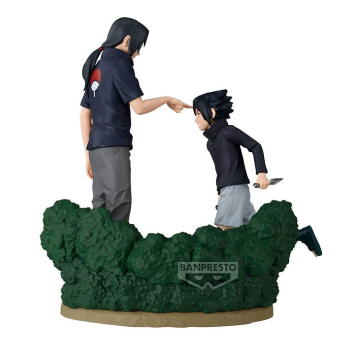 NARUTO SHIPPUDEN - FIGURE ITACHI UCHIHA & SASUKE UCHIHA MEMORABLE SAGA