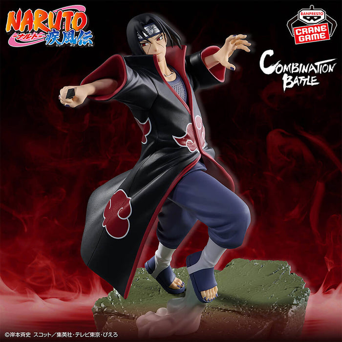 NARUTO SHIPPUDEN - FIGURA COMBINACIÓN DE BATALLA DE ITACHI UCHIWA